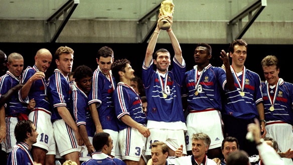 Laurent Blanc ghi bàn thắng lịch sử năm 1998