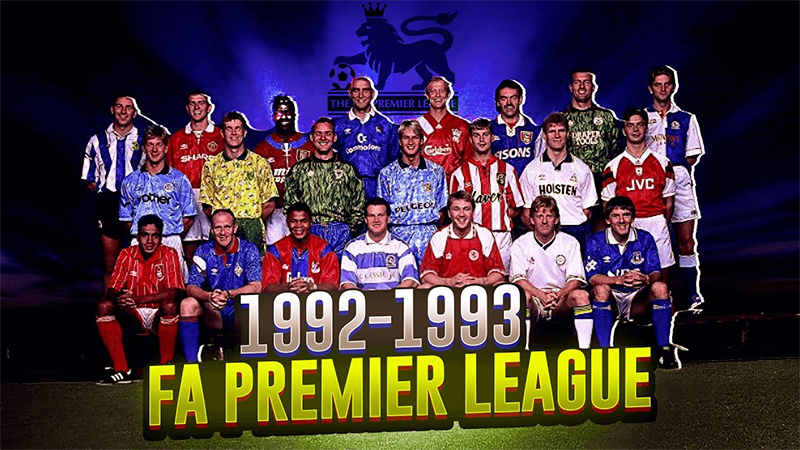 Premier League chính thức ra đời từ mùa giải 1992 93